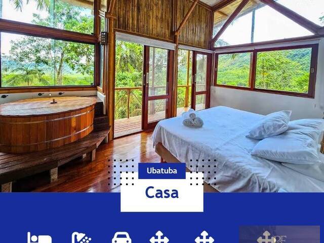 #CS4 - Casa para Locação em Ubatuba - SP