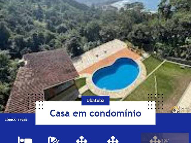 #MS73966 - Casa em condomínio para Locação em Ubatuba - SP